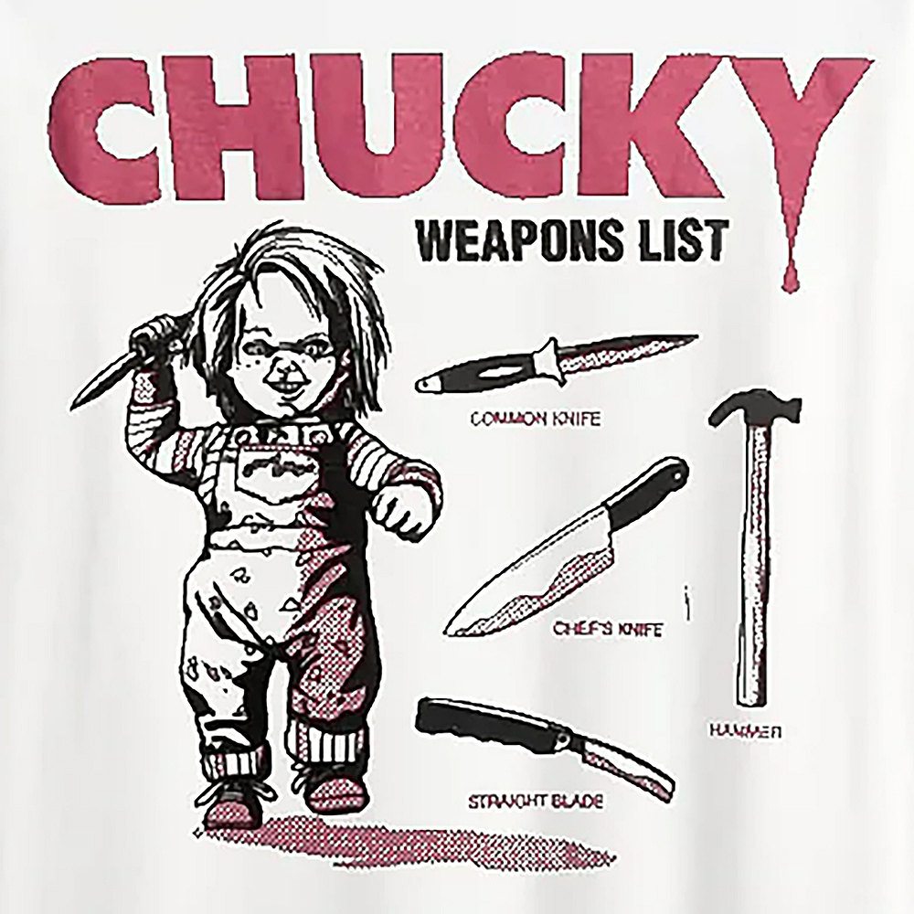 ꡼ T Chucky Weapons List Graphic REX-TS-CYAL2105RC ۥ磻