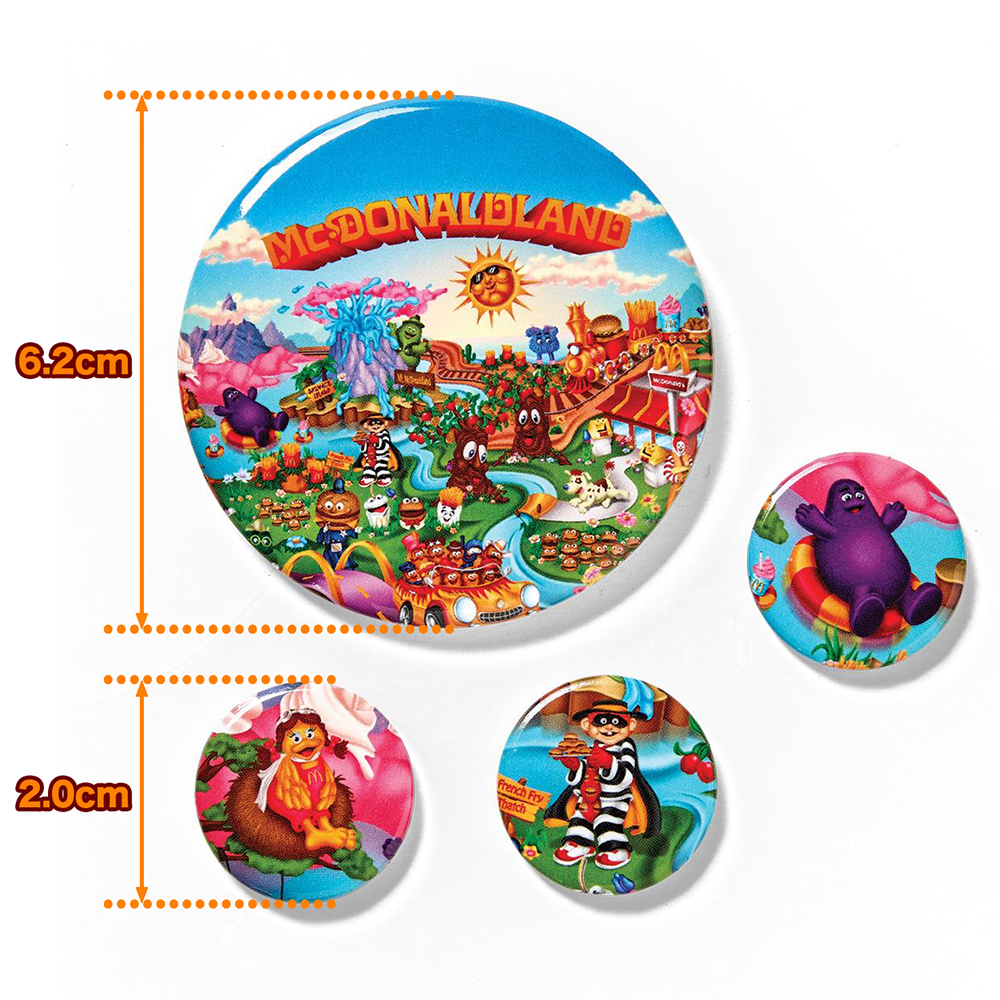 McDonald's �̥Хå� McDonaldland 4������ SM-BUT-7261416