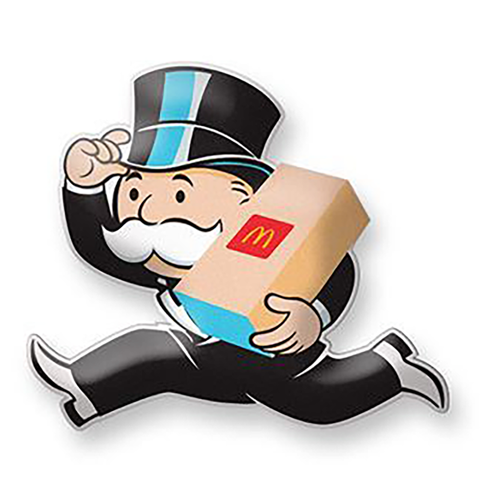 McDonald's �ԥ�Хå� Monopoly Pin 5pc SM-PIN-109458