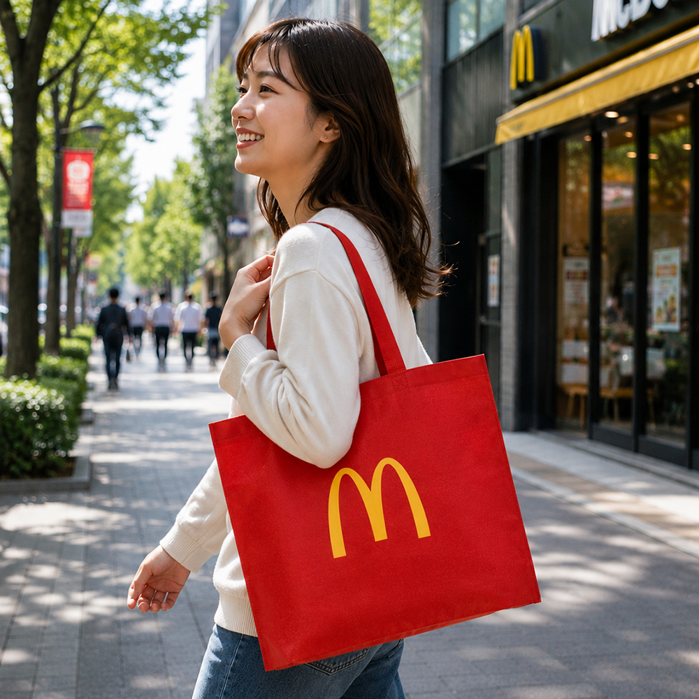 McDonald's �ȡ��ȥХå� Arches Red Value SM-TOTE-2261417