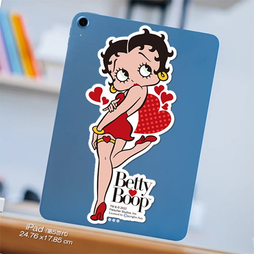 Betty Boop ラージ サイズ ダイカット ステッカー 24.0cm BB-ST-001A