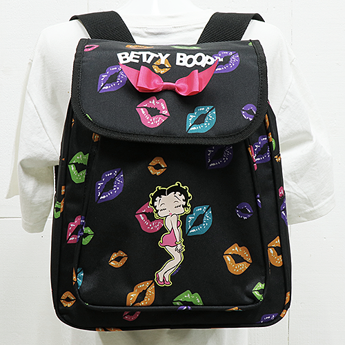 Betty Boop ミニ バック パック フラーティ オン キッス BB-DN-BP-BN913-22B