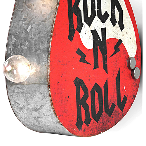 オフ ザ ウォール LED サイン ROCK N ROLL CA-LE-306371