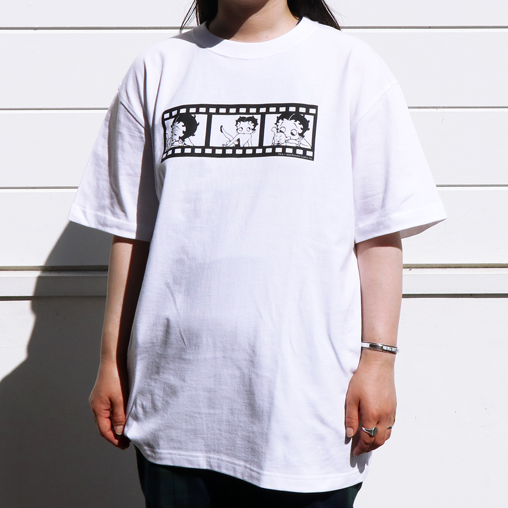 Betty Boop T����� Betty's Film �ۥ磻�� 3RD-BT001-WH