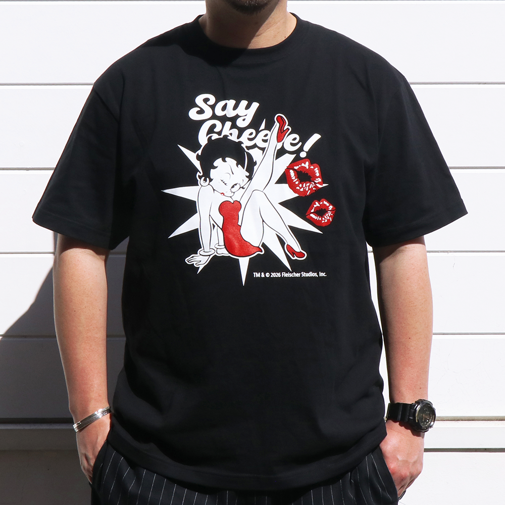 Betty Boop T����� Say Cheese! �֥�å� 3RD-BT002-BK