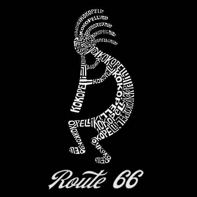 RT 66 T Kokopelli 66-LA-TS-KOKO-BK