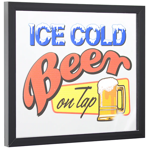 ガレージ・ミラー Ice Cold Beer On Tap CA-GM-266662