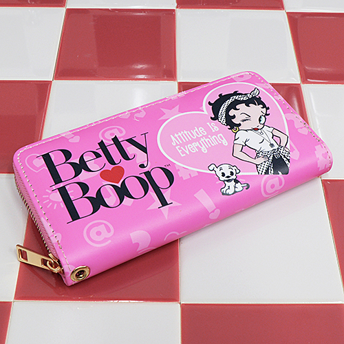 Betty Boop ロング ウォレット Attitude BB-MSP-WL-BB5948