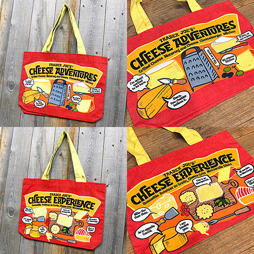 トレーダー・ジョーズ（TRADER JOE'S）チーズ バッグ （トートバッグ）