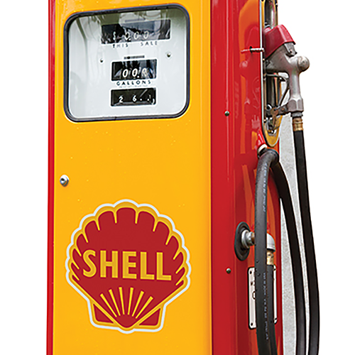 å ܥ ᥿  SHELL GAS PUMP AM-DES-48003