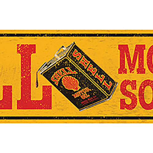 ܥ ᥿ ȥ꡼  SHELL MOTOR OIL SOLD HERE AM-ESS-48012
