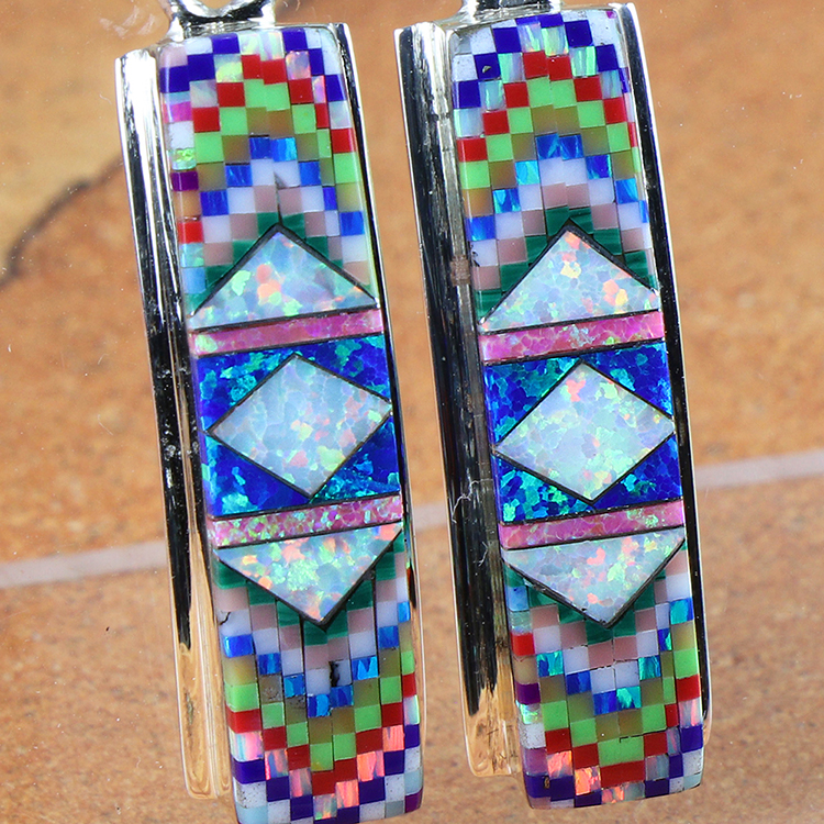 holy Mosaic（ホリー・モザイク）オパール ジュエリー ピアス HM-ER-54-00-001