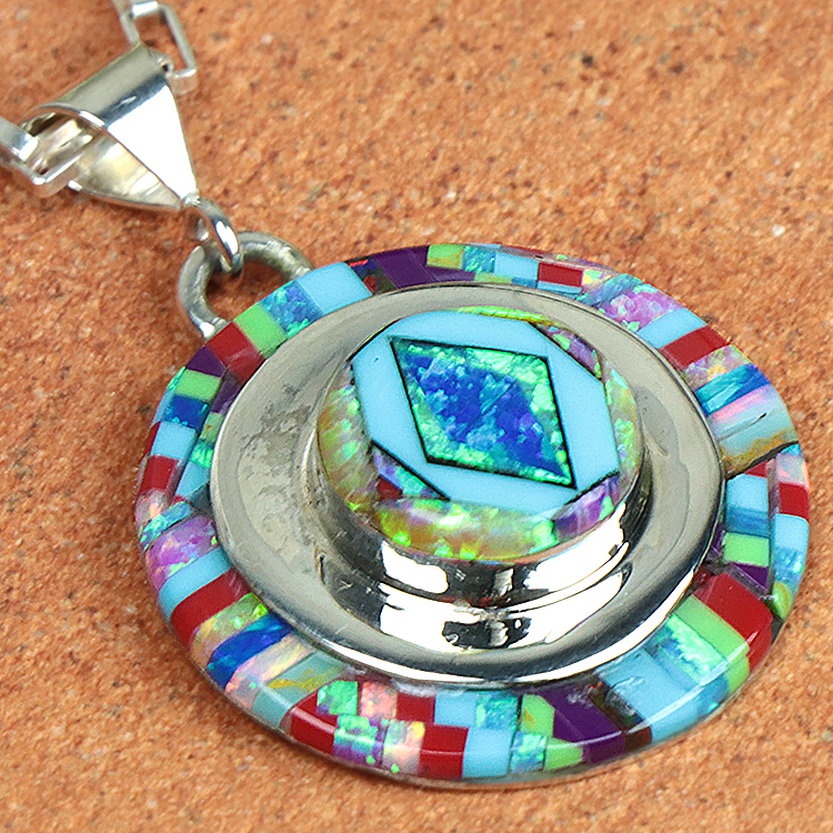 holy Mosaic（ホリー・モザイク）オパール ジュエリー ペンダントトップ HM-PT-52-26-001