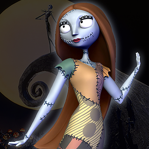 FlexFigs THE NIGHTMARE BEFORE CHRISTMAS ベンダブル フィギュア サリー NJ-BF-NBC55065