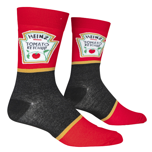���쥤���� ���å�����CRAZY SOCKS�˥�� ���롼 ���å��� HEINZ KETCHUP OS-CSO-M-31303MNCF