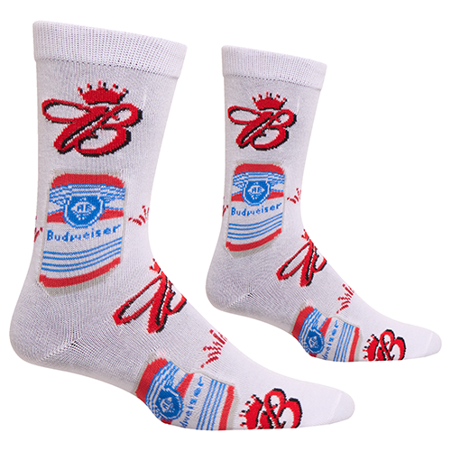 ���쥤���� ���å�����CRAZY SOCKS�˥�� ���롼 ���å��� BUDWEISER CANS OS-CSO-M-40263MNCF