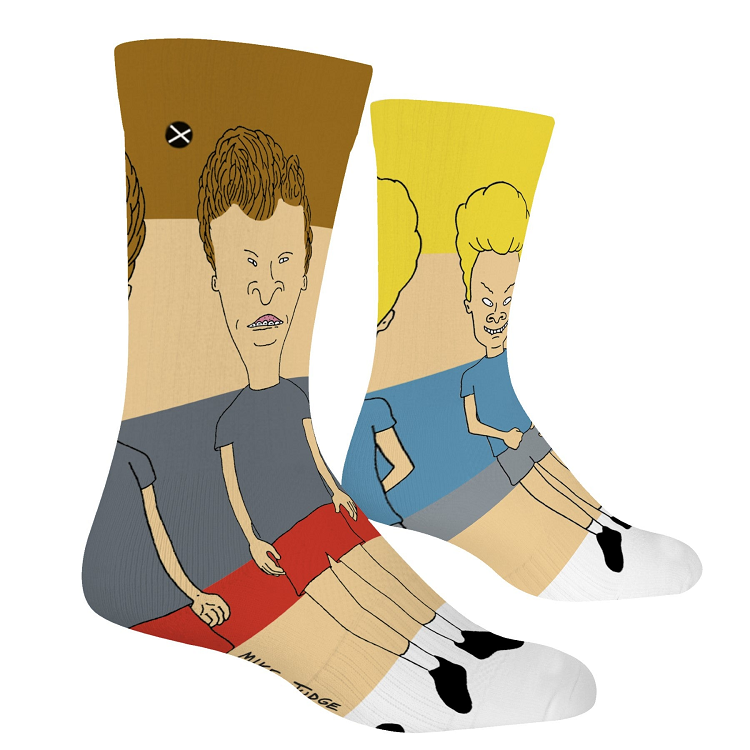 ODD SOX�ʥ��å� ���å�����LARGE FEET Beavis and Butt-Head 360 OS-SOC-M-34197MONCD