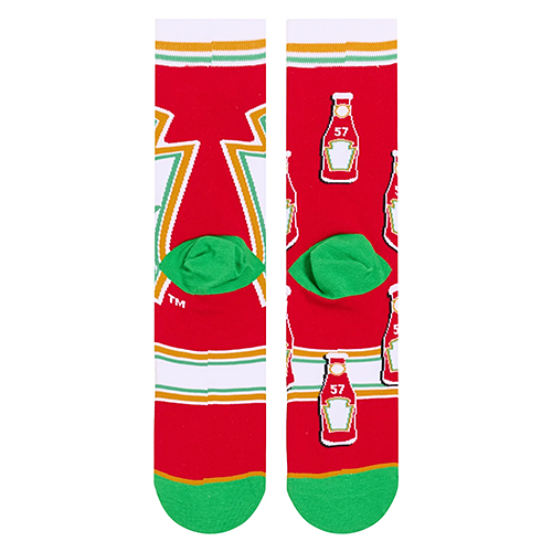 ODD SOXʥå åLARGE FEET HEINZ KETCHUP SPLIT OS-SOC-M-38133MONCD