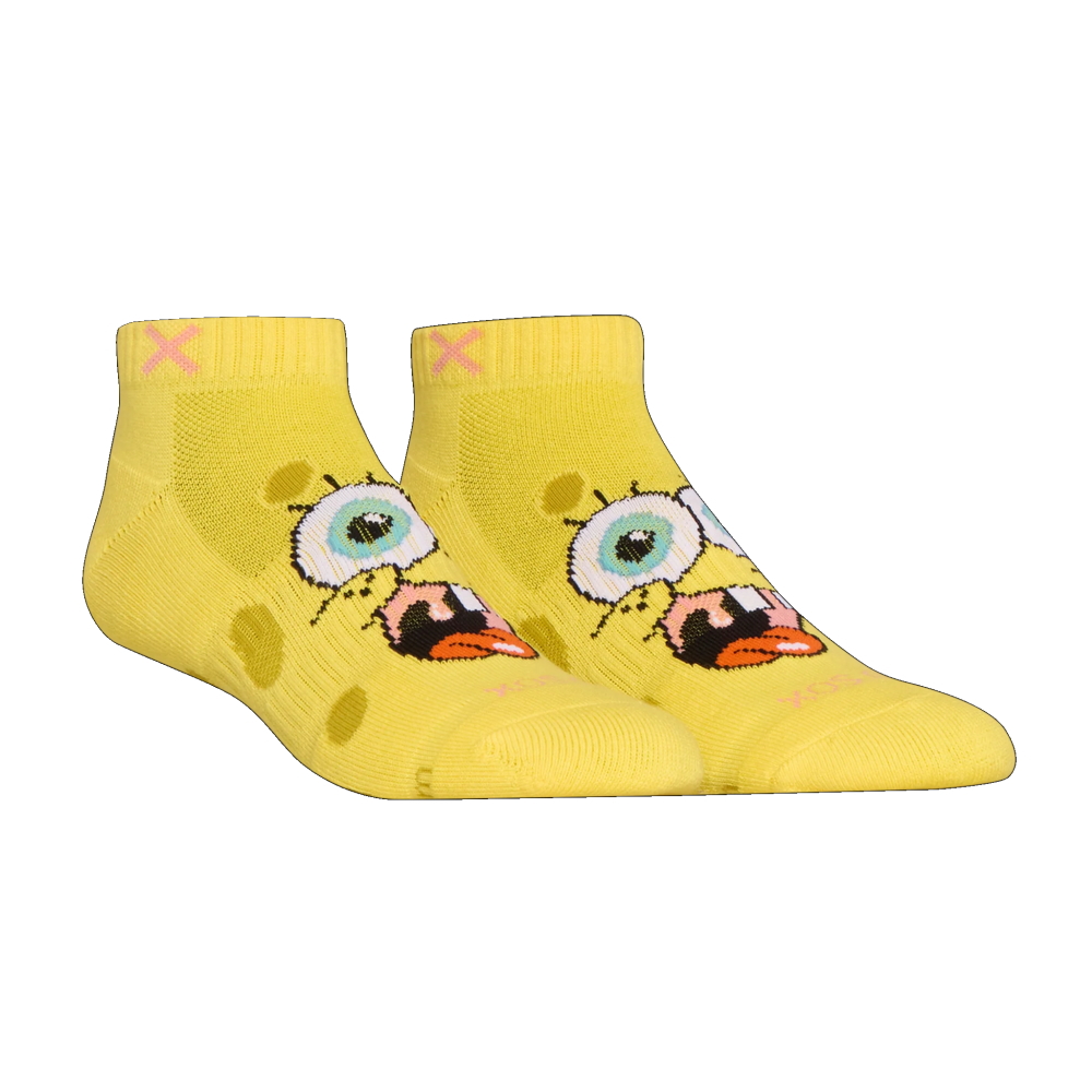 ODD SOX�ʥ��å� ���å�����LARGE FEET BASIX ANKLE SPONGEBOB OS-SOC-M-42186BSXAL