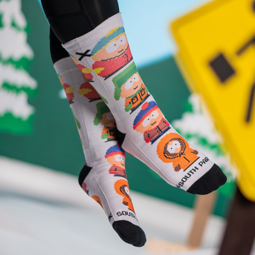 ODD SOX（オッド ソックス）LARGE FEET SOUTH PARK 8 BIT OS-SOC-M-OSSPPARK8