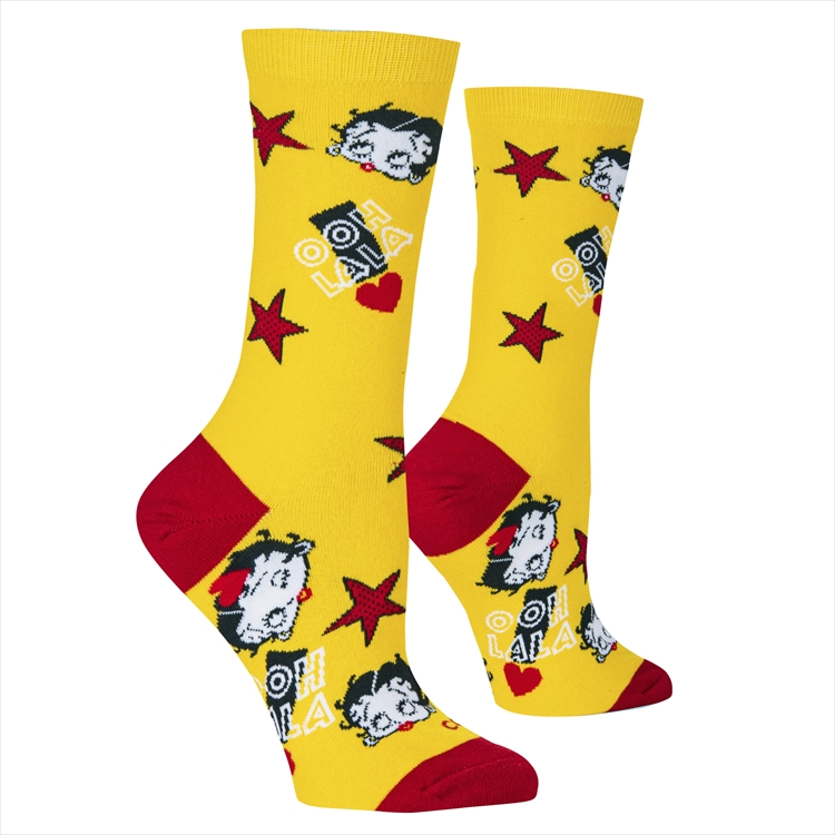 ODD SOX（オッド ソックス）MEDIUM FEET BETTY BOOP OH LA LA OS-SOC-WM-33012WCNCF