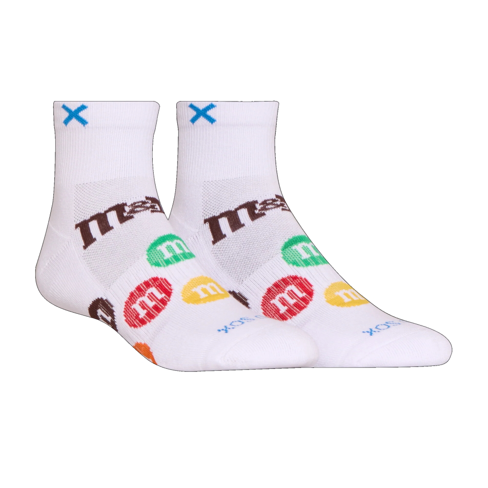 ODD SOX�ʥ��å� ���å�����MEDIUM FEET BASIX QUARTER M&M'S LENTILS OS-SOC-WM-42253BSXOM