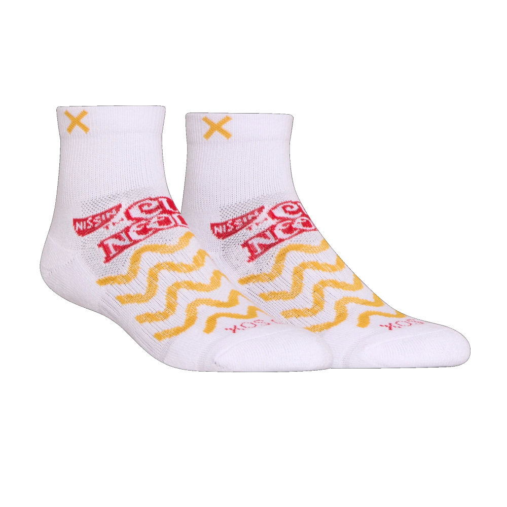 ODD SOX�ʥ��å� ���å�����MEDIUM FEET BASIX QUARTER CUP NOODLES OS-SOC-WM-42262BSXOM