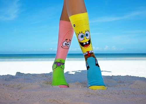 ODD SOXʥå åWOMEN'S SPONGEBOB & PATRICK OS-SOC-WM-OSWSBOBP