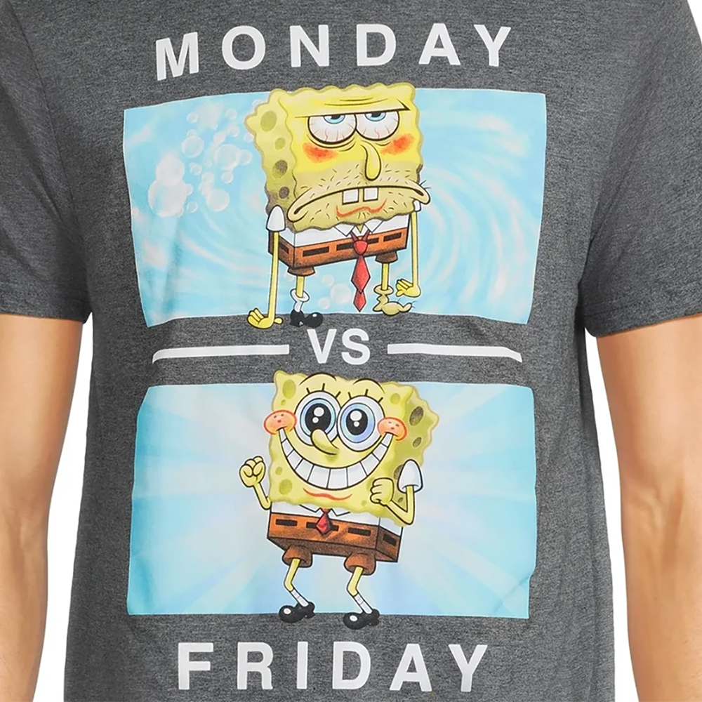 T����� SpongeBob SquarePants Monday vs Friday REX-TS-016 ���졼