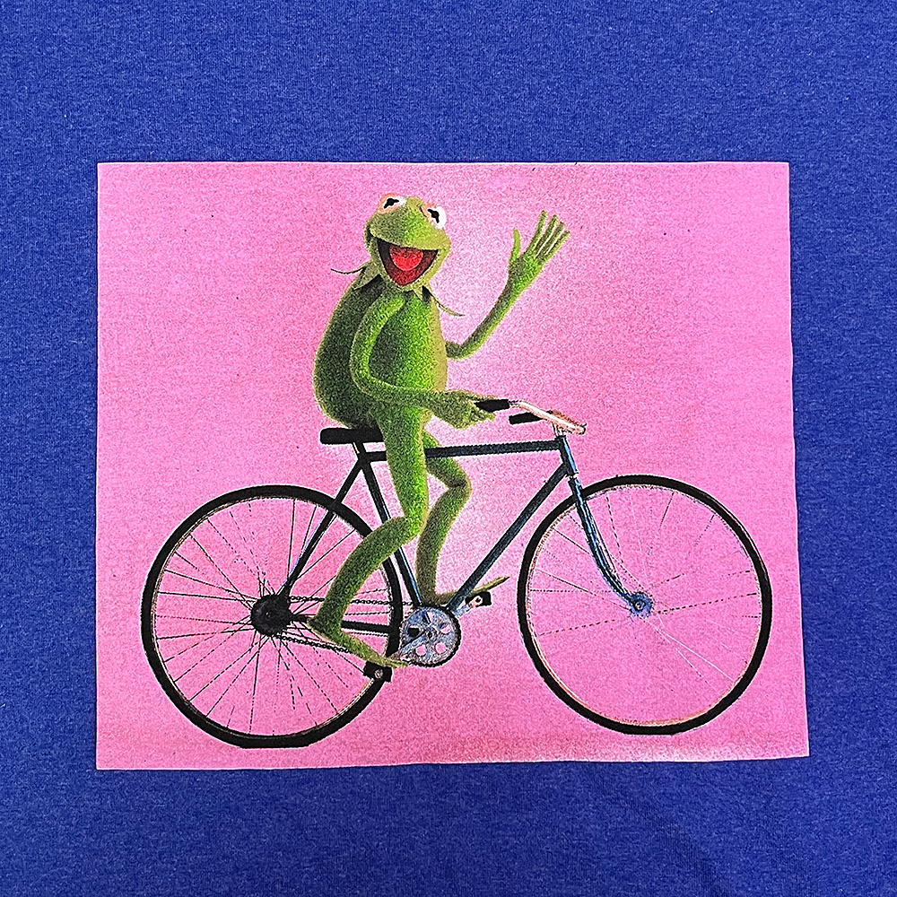 T����� The Muppets Kermit Bike Wave REX-TS-DWL9