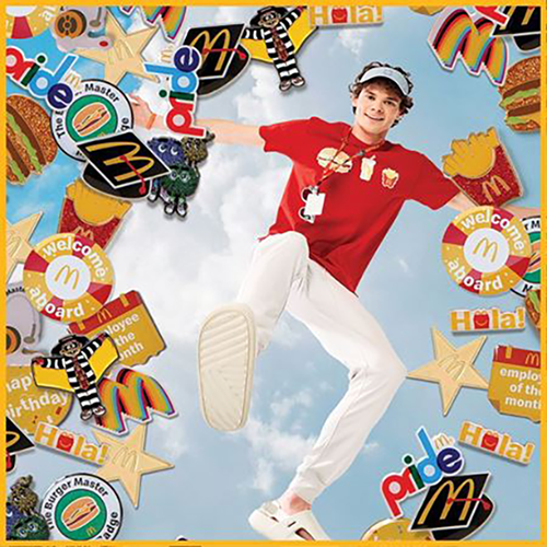 McDonald's スパイラル ノート（ボールペン付き）Pink Fry Kid SM-NOT-1246704