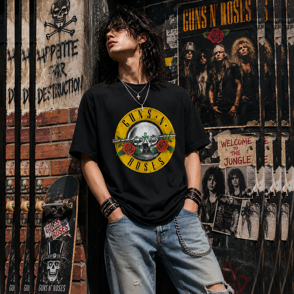 T����� GUNS N ROSES STI-TS-GUN �֥�å�