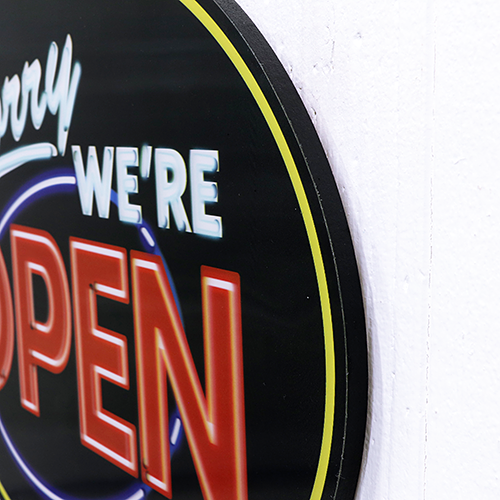 顼  SORRY WE'RE OPEN CA-LS-473509