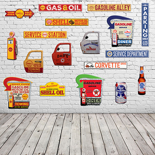 ܥ ᥿ ȥ꡼  SHELL SERVICE STATION AM-ESS-48010