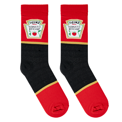 ���쥤���� ���å�����CRAZY SOCKS�˥�� ���롼 ���å��� HEINZ KETCHUP OS-CSO-M-31303MNCF