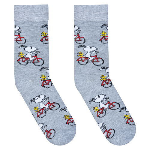 ���쥤���� ���å�����CRAZY SOCKS�˥�� ���롼 ���å��� SNOOPY & WOODSTOCK OS-CSO-M-35378MNCF