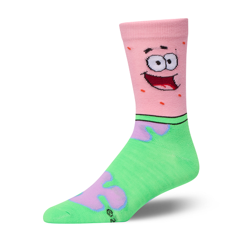 ���쥤���� ���å�����CRAZY SOCKS�˥�� ���롼 ���å��� SPONGEBOB & PATPICK OS-CSO-M-38405MNCF