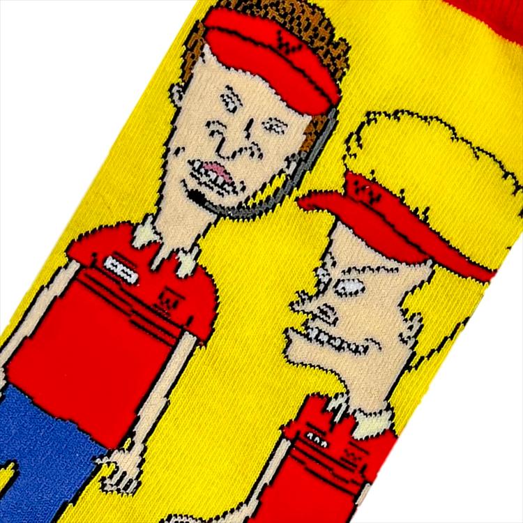 ODD SOXʥå åMEN'S BEAVIS & BUTT-HEAD BURGER WORLD OS-SOC-M-34790MONCD