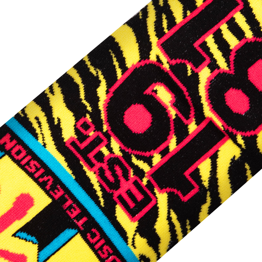 ODD SOX（オッド ソックス）LARGE FEET MTV MASH UP OS-SOC-M-36024MONCD