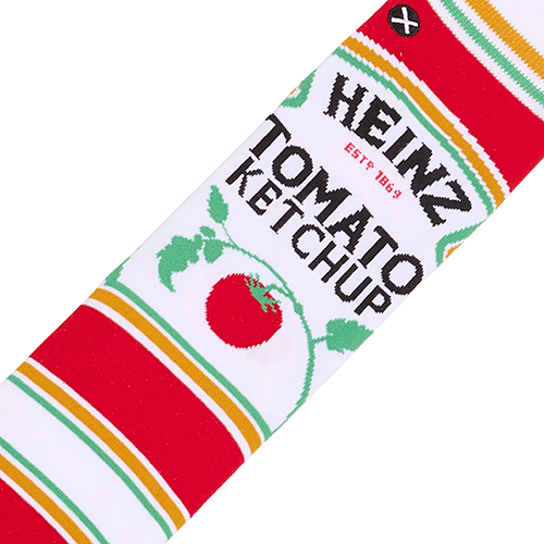 ODD SOXʥå åLARGE FEET HEINZ KETCHUP SPLIT OS-SOC-M-38133MONCD