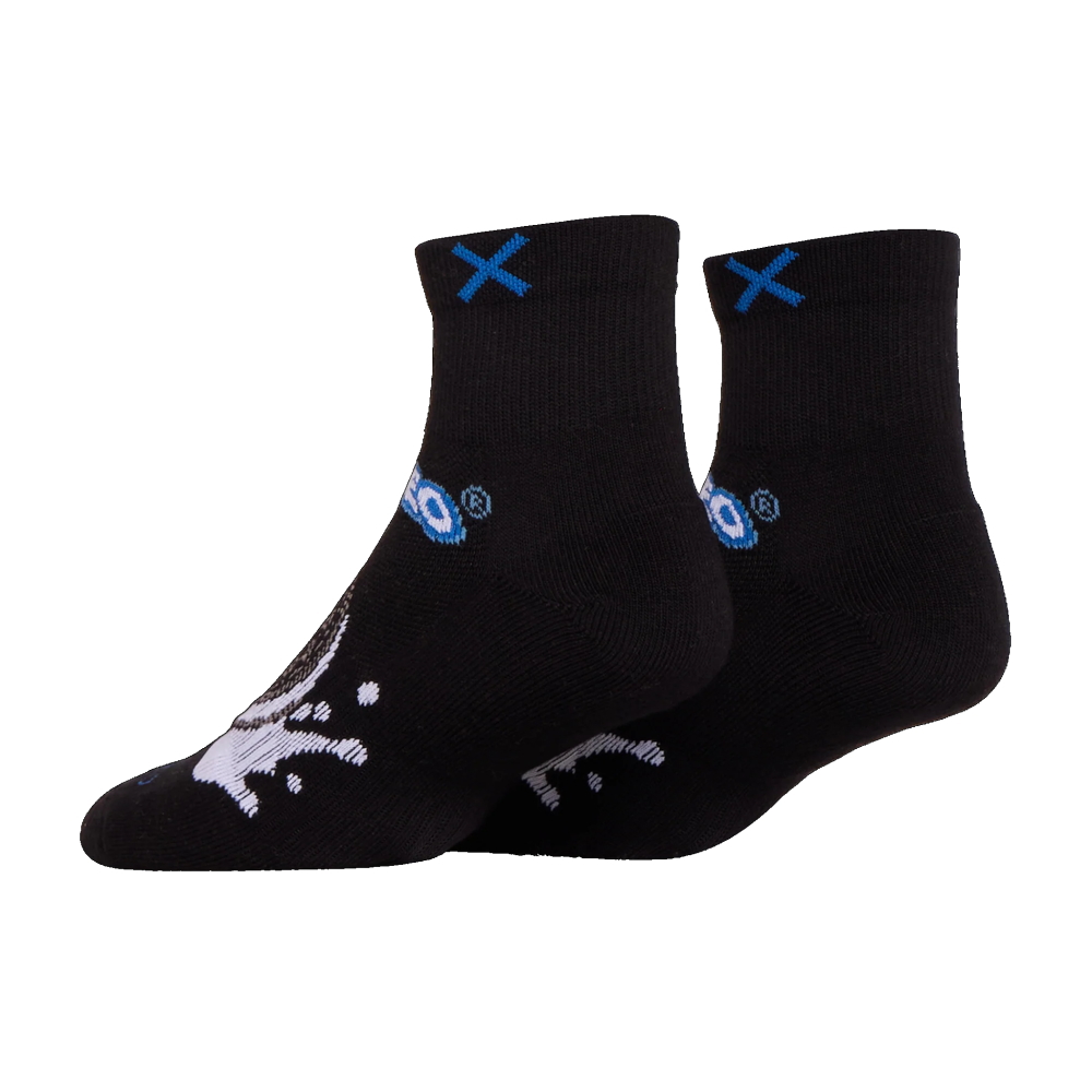 ODD SOX�ʥ��å� ���å�����LARGE FEET BASIX QUARTER OREO BLACK OS-SOC-M-42209BSXOL