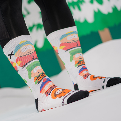 ODD SOX（オッド ソックス）LARGE FEET SOUTH PARK 8 BIT OS-SOC-M-OSSPPARK8