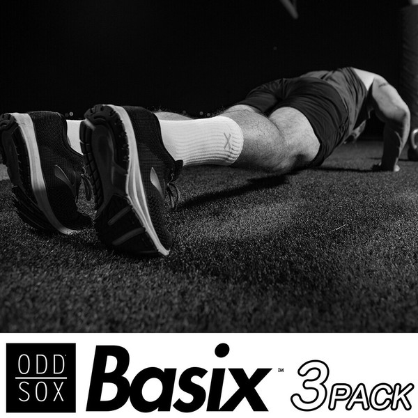 ODD SOXʥå åMEDIUM FEET BASIX 3 PACK3­ åȡQUARTER BLACK OS-SOC-WM-10838WOCND