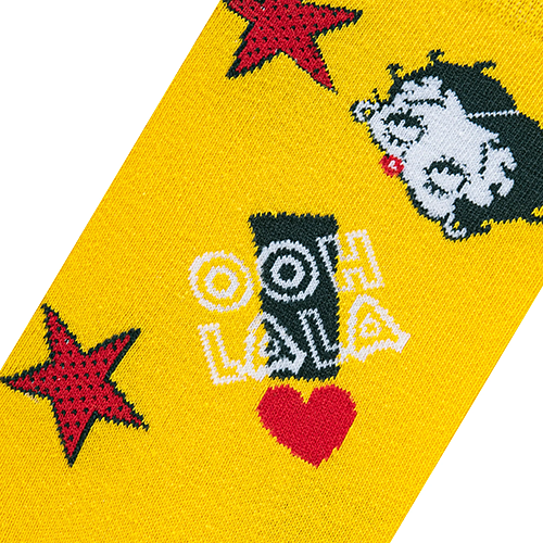 ODD SOX（オッド ソックス）MEDIUM FEET BETTY BOOP OH LA LA OS-SOC-WM-33012WCNCF