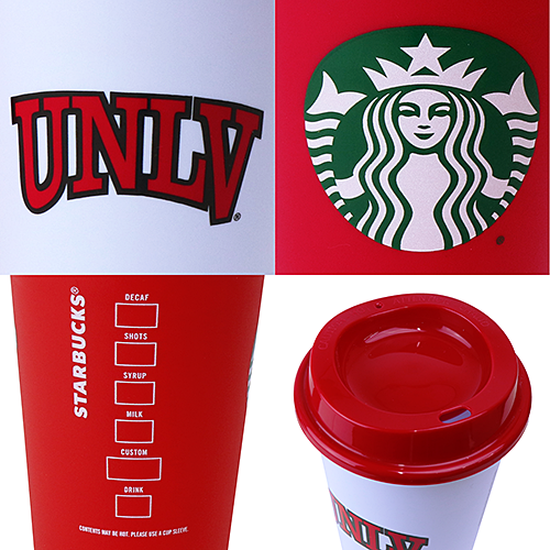 STARBUCKS リユーザブル ホット カップ 16oz UNLV  6PCセット FS-RHC-89689