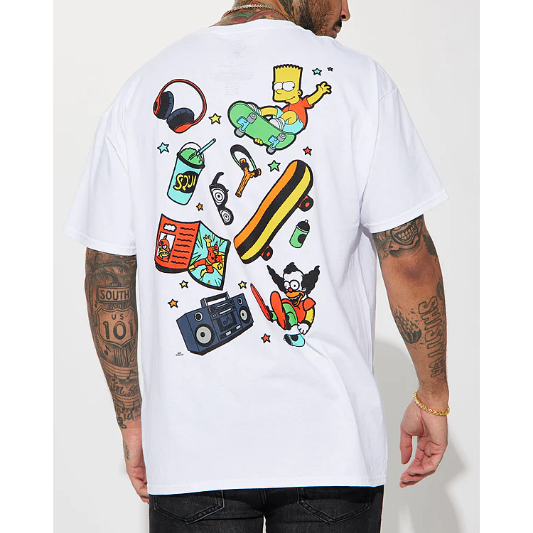 T����� The Simpsons Icons Double Side Graphic REX-TS-013 �ۥ磻��