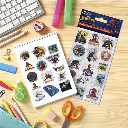 USA ����饯���� 4������ ���ƥå��� �ޡ��٥� ���ѥ������ޥ� Marvel Spider - Man Educational ST3362