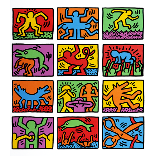 å KEITH HARING STI-CP-KHKH03 