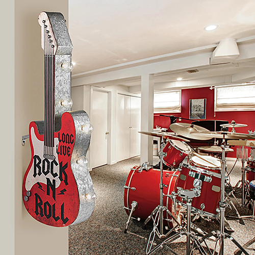 オフ ザ ウォール LED サイン ROCK N ROLL CA-LE-306371