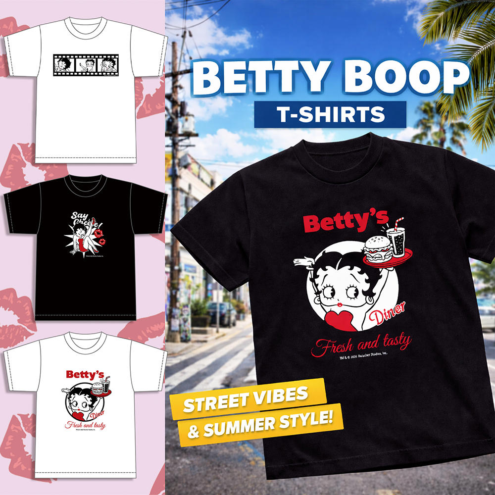 Betty Boop T����� Betty's Film �֥�å� 3RD-BT001-BK